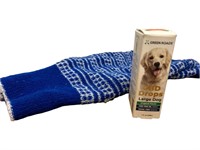 Blue Dog Sweater and NEW CBD Drops for Large Dogs