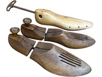 Vintage Wood Shoe Trees