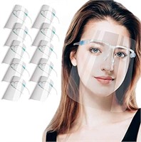 Face Shield 10 Pack with Frames Anti-fog Ultra C