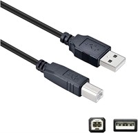 Printer Cable 6Feet, Uperatre USB Printer Cable