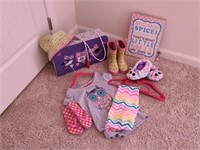 14PC ASSORTED GIRLS CLOSET DÉCOR