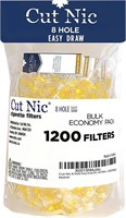 Cut Nic 8 Hole Cigarette Filters - Bulk Economy