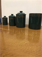 Canister Set Green - Made in Japan