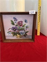 SIGNED LOCAL ARTIST FLORAL