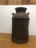 Vintage Milk Can with Solid Bottom