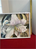 LOCAL ARTIST SIGNED LILLY