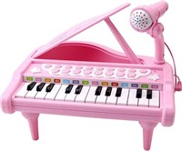 Amy&Benton Toddler Mini Piano Toy Keyboard Pink