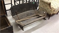 Old buggy seat