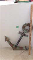 Metal anchor, wall decor