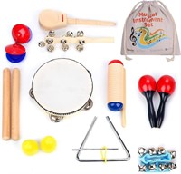 Boxiki kids Musical Instrument Set 16 PCS Rhythm