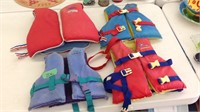 small child and infant life vest