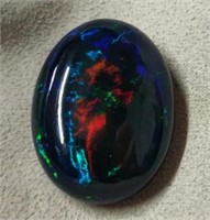 Natural Black Opal 31.75 Carats - Untreated