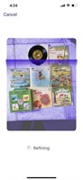 Vintage Educational Kids 45 RPM Record Set Disney