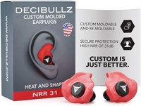 Decibullz - Custom Molded Earplugs, 31dB Highest