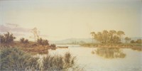 Henri Tebbitt (1852-1926) Hawkesbury River Scene