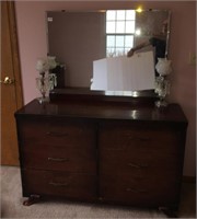 Dresser, chest of drawers, and night stand
