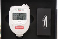 Supreme Tag Heuer Pocket Pro Stopwatch, White, New