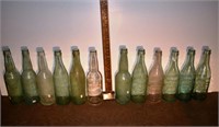 12 early Baltimore beer glass bottles: Bauernschmi