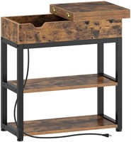 NX-R856D SIDE TABLE WITH OUTLET