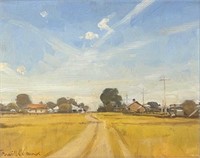 Neville Connor (1939-) Summer Sky near Hay NSW