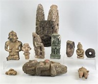 Pre Columbian Style Sculptures