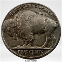 1925 S VF+ US Buffalo Nickel Coin