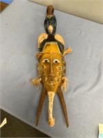 Wood Mask   Approx. 32" Long