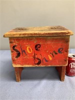 Vintage Shoe Shine Box