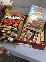 Train and Old Sports Magazines