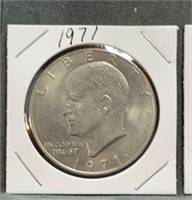 1971 Eisenhower $1 Circulated US Coin