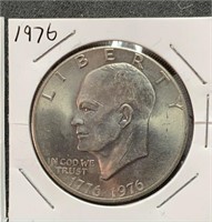 1976 Eisenhower $1 Circulated US Coin