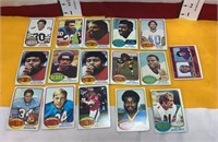 16 1976 Topps Football Cards