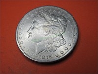 1878 7 over 8 TF Morgan Dollar