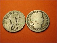 1899 Barber- 1926 Standing Liberty Quarters