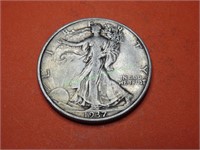 1937 XF Grade Walking Liberty Half Dollar