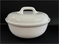 LARGE lidded white casserole/tureen