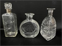 Glass/crystal decanters