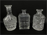Glass/crystal decanters