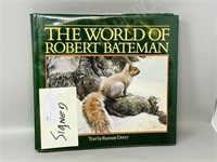 hardcover Robert bateman book-signed 1988