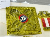 1984 UEFA soccer tournament pin set- Russia