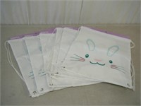 6 count new Easter string Backpacks