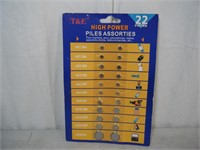 New 22-pc assorted Batteries exp 2025