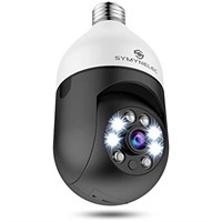 New open box   Light Bulb Camera, SYMYNELEC 355 De