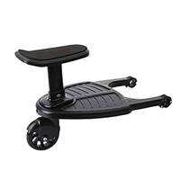 New open box  Black Famtasme Stroller Board, Wheel