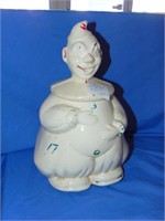 Antique Clown Cookie jar