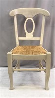 Wooden Dining Chair With Cane Seat