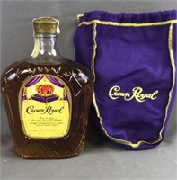 Sealed Vintage Crown Royal Canadian Whiskey