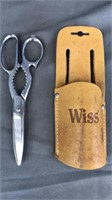 Wiss Multi-function Scissors With Belt Case