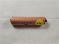 1964D Roll of Lincoln Cents