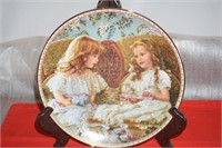 1993 Best Friends Sugar/Spice Plate Collectible